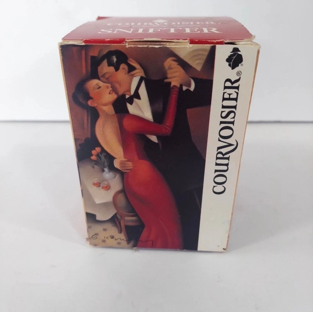 Vintage NOS Courvoisier Cognac Promotional Snifter Glass Le Cognac de Napoleon